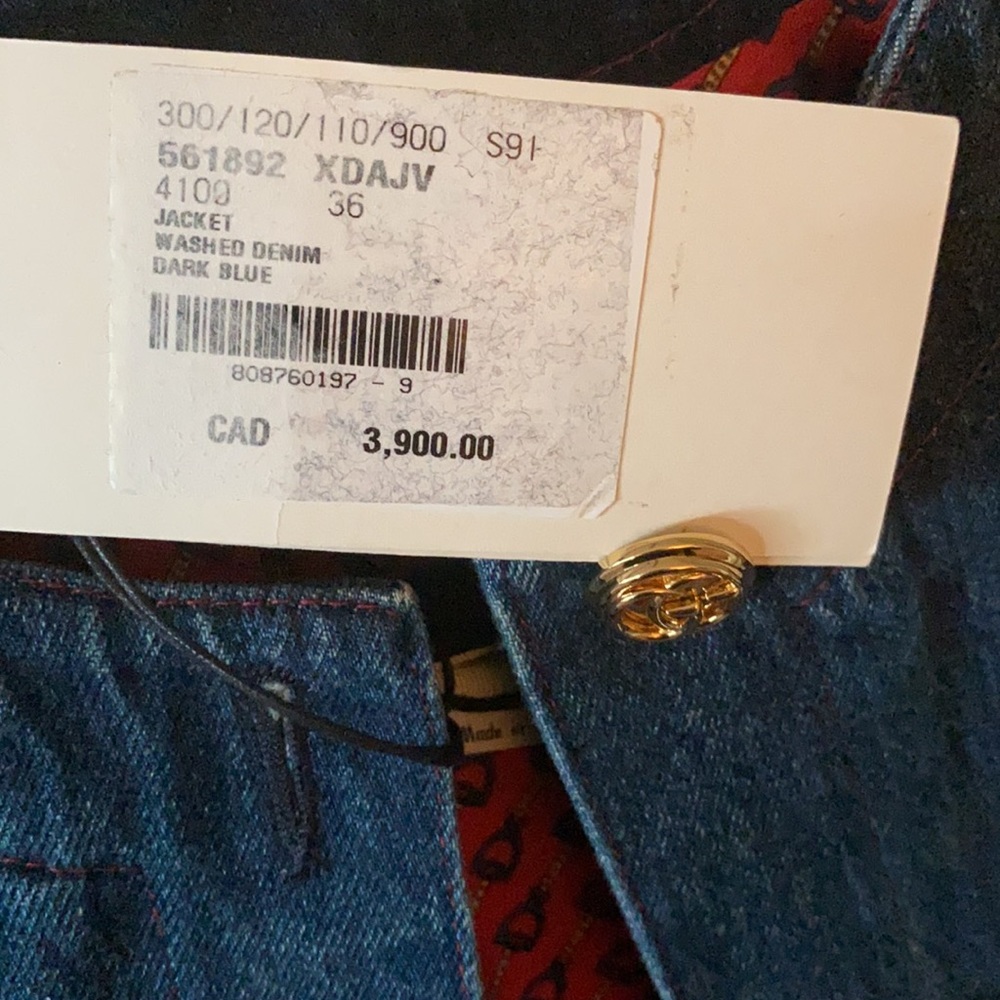 Gucci Jeans Jacket - Picture 5 of 9